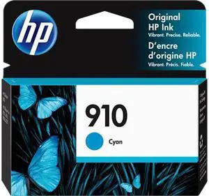 HP 910 3YL58AN#140 Original Ink Cartridges Cyan