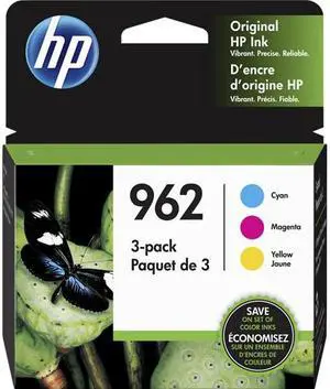 HP 962 3YP00AN Ink Cartridges Cyan/Magenta/Yellow