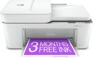 HP DeskJet 4155e All-in-One Wireless Color Printer, with Bonus 3 Months Free Instant Ink with HP+ (26Q90A)