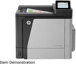 HP LaserJet M651xh Up to 45 ppm Color Ethernet (RJ-45) / USB Laser Printer