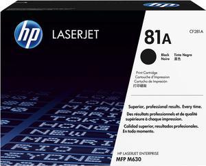 HP 81A LaserJet Toner Cartridge - Black