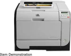 HP LaserJet Pro 400 M451dn Workgroup Up to 21 ppm 600 x 600 dpi Color Print Quality Color Ethernet (RJ-45) / USB Laser Printer