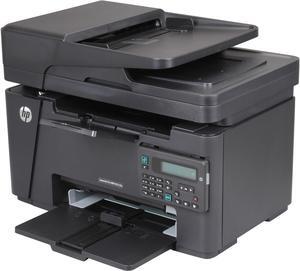 HP LaserJet Pro M127fn (CZ181A) Up to 21 ppm 600 x 600 dpi USB / Ethernet / Mobile Monochrome Laser All-in-One Printer