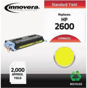 Innovera Compatible Yellow Toner Cartridge (Alternative for HP 124A/Q6002A)