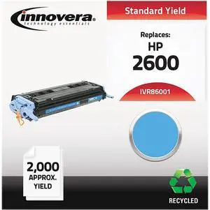 Innovera Compatible Cyan Toner Cartridge (Alternative for HP 124A/Q6001A)