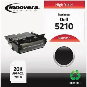 Innovera IVRD5210 Black Compatible Remanufactured 341-2916 (5110) Toner