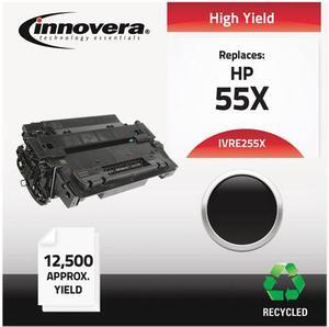 Innovera Compatible Black High Yield Toner Cartridge (Alternative for HP 55X/CE255X)
