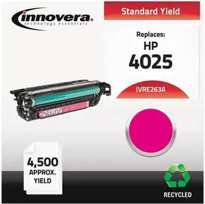 Innovera IVRE263A Toner Cartridge replaces HP CE263A (648A) - Magenta