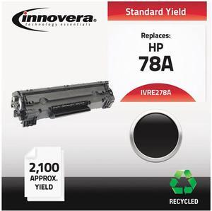 Innovera IVRE278A Black Compatible Remanufactured CE278A (78A) Laser Toner
