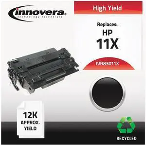 Innovera Compatible Black High Yield Toner Cartridge (Alternative for HP 11X/Q6511X)