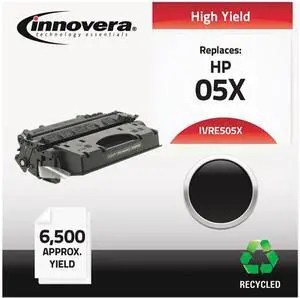 Innovera Compatible Black High Yield Toner Cartridge (Alternative for HP 05X/CE505X)