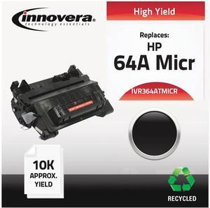 Innovera Compatible MICR Secure Black Toner Cartridge (Alternative for HP 64A/CC364A/Troy 02-81300-001)