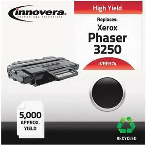 Innovera IVRR374 Black Compatible Remanufactured (106R01374) High-Yield Toner