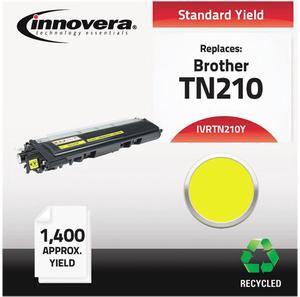 Innovera IVRTN210Y Compatible Remanufactured TN210Y Toner, Yellow