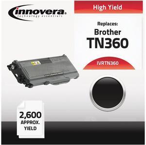 Innovera IVRTN360 Black Compatible Remanufactured TN360 Laser Toner