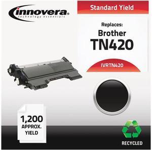 Innovera IVRTN420 Black Compatible Remanufactured TN420 Laser Toner