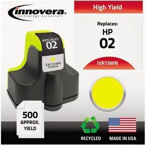 Innovera Compatible Yellow Ink Cartridge (Alternative for HP 02/C8773WN)