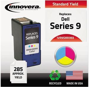 Innovera IVR9SMK993 3 Colors Ink Cartridge, Replacement for Dell MK991 MK993 DX506