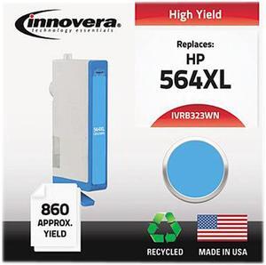 Innovera Compatible Cyan High Yield Toner Cartridge (Alternative for HP 564XL/CB323WN)