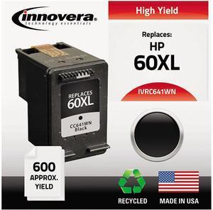 Innovera Compatible Black High Yield Ink Cartridge (Alternative for HP 60XL/CC641WN)