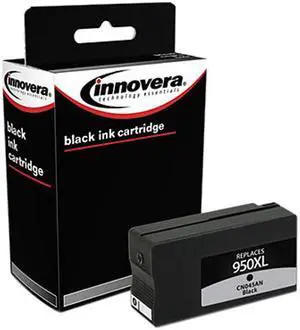 Innovera IVR950XLB Black Ink Cartridge, Replacement for HP CN045AN, 2300 Page-Yield