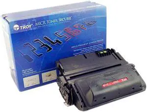 Troy 02-81118-001 MICR Secure Toner Cartridge (Alternative for HP 38A/Q1338A) - Black