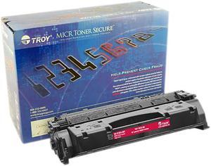 Troy 02-81551-001 High Yield MICR Secure Toner Cartridge (Alternative for HP 80X/CF280X) - Black