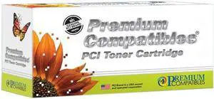 Premium Compatibles CE400A-PCI Black PCI Compatible Toner Cartridge Replacement for HP CE400A