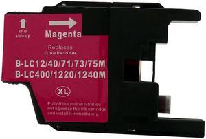 Green Project B-LC75M Magenta Ink Cartridge Replaces Brother LC75M