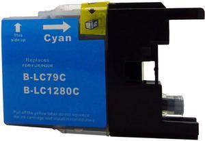 Green Project B-LC79C Remanufactured Cyan Ink Cartridge Replacement for Brother LC79C, LC79-C, LC-79 C, LC79-C