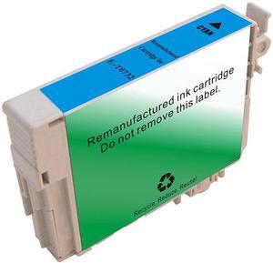 Green Project E-T0732 Remanufactured Cyan Ink Cartridge Replacement for Epson T073220