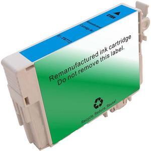Green Project E-T0772 Remanufactured Cyan Ink Cartridge Replacement for Epson T077220