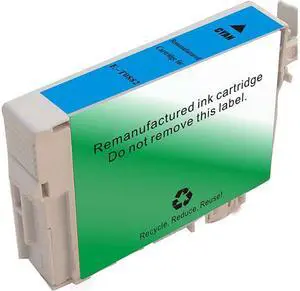 Green Project E-T0882 Remanufactured Cyan Ink Cartridge Replacement for Epson T088220