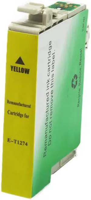 Green Project E-T1274 Remanufactured Yellow Ink Cartridge