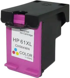 Green Project Inc. Compatible Color High Yield Ink Cartridge (Alternative for HP 61XL/CH564WN)
