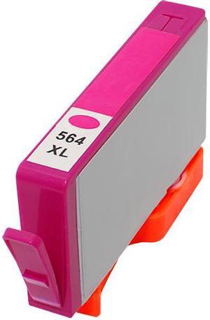 Green Project Remanufactured Magenta High Yield Ink Cartridge Replacement for HP 564XL CB324WN