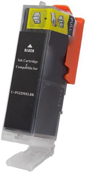 Green Project C-PGI250XLBK Remanufactured Black Ink Cartridge Replacement for Canon PGI-250XLBK
