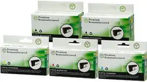 Green Project Inc. Compatible Black/Cyan/Magenta/Yellow High Yield Ink Cartridge (Alternative for HP 950XL/951XL/CN045AN/CN046AN/CN047AN/CN048AN)