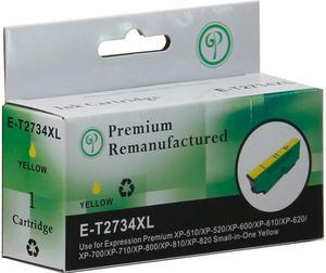 Green Project E-T2734XL Compatible Epson E-T2734 Yellow High Yield Ink Cartridge