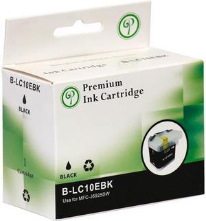 Green Project B-LC10EBK Black Ink Cartridge Compatible for Brother LC 10E