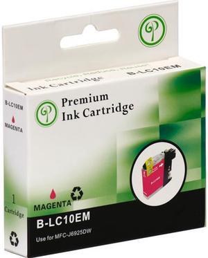Green Project B-LC10EM Magenta Ink Cartridge Compatible for Brother LC 10E