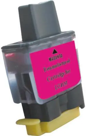 Green Project B-LC41M Magenta Ink Cartridge Compatible for Inkjet Brother LC 41