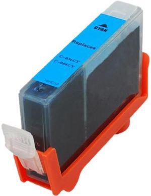 Green Project C-BCI3eC/6CR Cyan Ink Cartridge Compatible for Inkjet Canon BCI 3/6