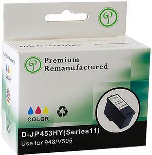 Green Project D-KX703/JP453 Color Ink Cartridge Compatible for Inkjet Dell KX703/JP453 Color