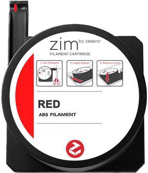 Zeepro ZP-ABS RED-001 Red 1.75 mm ABS plastic Filament