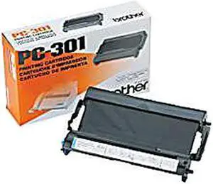 Trend TRDPC301 Compatible for Brother PC-301 (PC301) Print Cartridge with Ribbon (250 YLD)