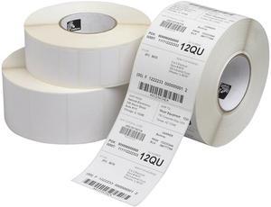 Zebra 800272-125 2.25" x 1.25" Z-Select 4000T Labels - 1 Case (12 Rolls)