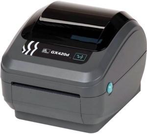 Zebra GX420d 4” Performance Desktop Direct Thermal Label Printer, 203 dpi, USB, Serial, Ethernet, EPL2, ZPLII – GX42-202410-000