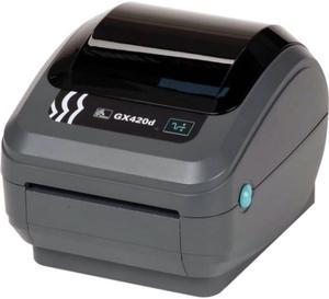 Zebra GX420d Direct Thermal Printer - Monochrome - Desktop - Label Print