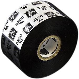 Zebra 03200BK04045 Wax Resin Ribbon, 1.57" x 1476 ft., 3200 High Performance, 1.00" Core